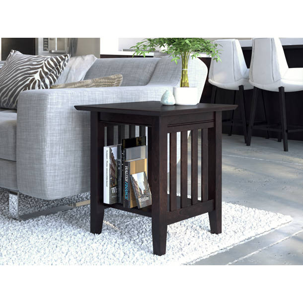 Charlton Home® Tolleson Solid Wood End Table with Storage & Reviews